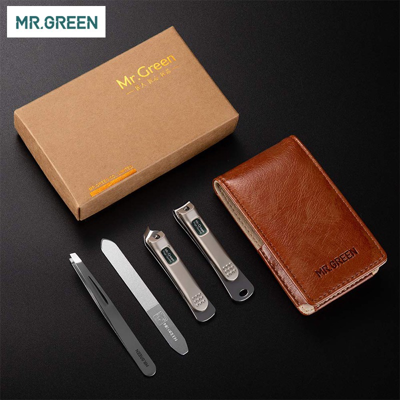 Bộ Dụng Cụ Chăm Sóc Móng Tay MR.GREEN Bằng Thép Không Gỉ