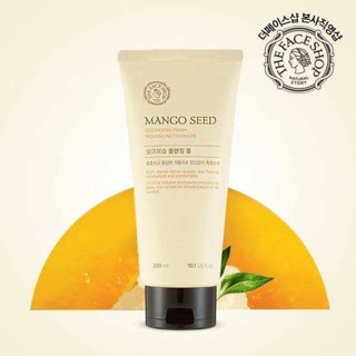 Sữa rửa mặt xoài The Face Shop Mango Seed Cleansing Foam.