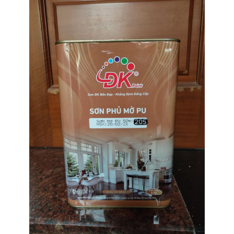 Sơn lót pu-bóng pu-mờ pu-cứng pu loại 1kg