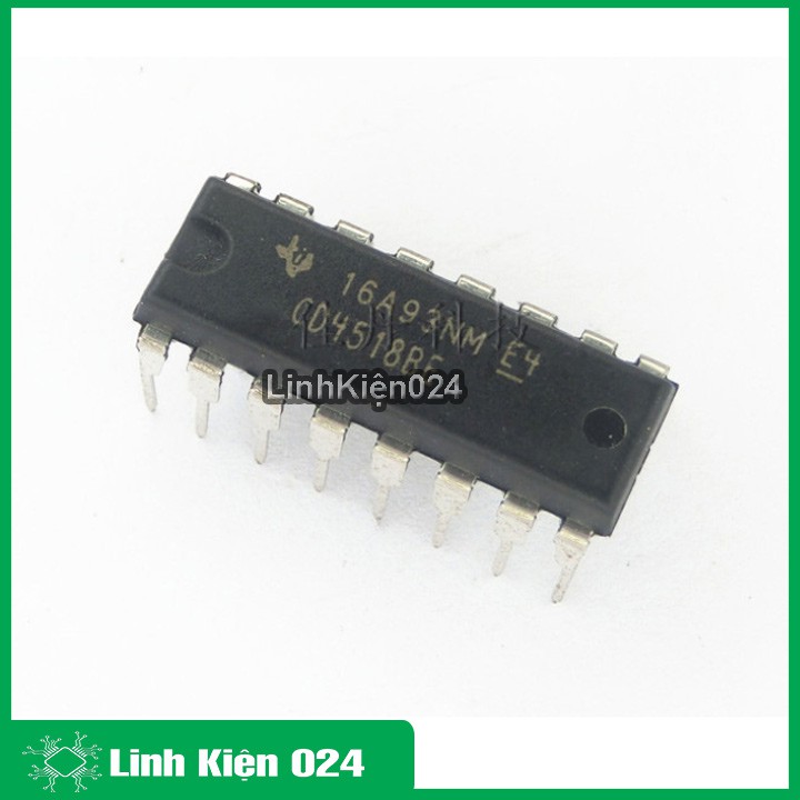Chíp CD4518BE DIP16, CD4518BM SOP16