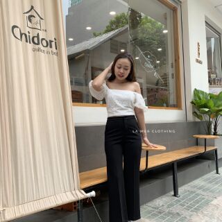 Quần tây ống loe kiểu Hàn