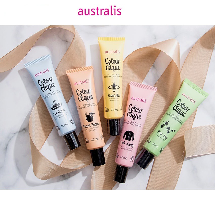 Kem Lót - Kem che khuyết điểm Australis Colour Clique CC Primer 30ml