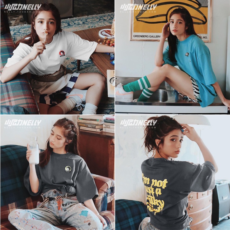 Áo phông Nelly Heybig cộc tay - Milky Girl