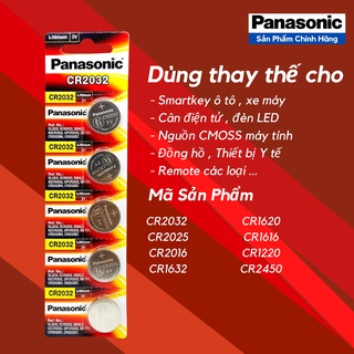 Pin Lithium Panasonic CR1616 chuyên dụng cho Smartkey, đèn LED, điều khiển