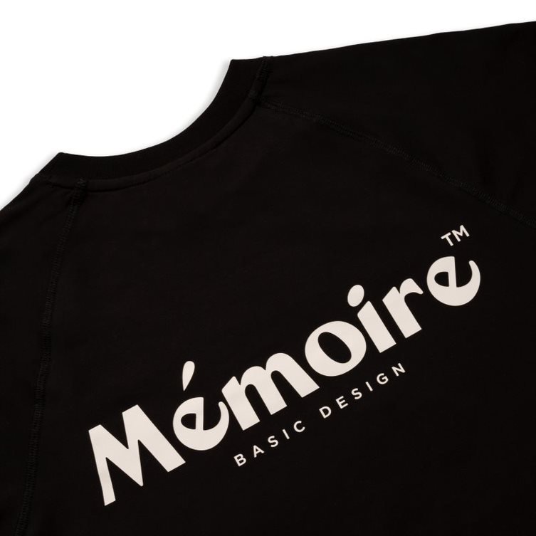 Áo thun nam nữ local brand unisex Fearow Mémoire Signature / Màu Đen - MR101