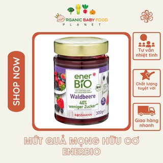 Mứt trái cây hữu cơ ăn kèm bánh mì ăn sáng Enerbio/ Bee.Neo 300gram nguyên liệu hữu cơ