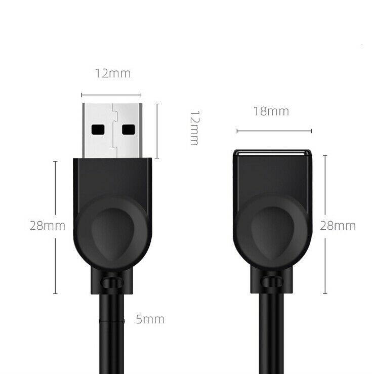 Dây Cáp Truyền Dữ Liệu Mở Rộng Usb 2.0