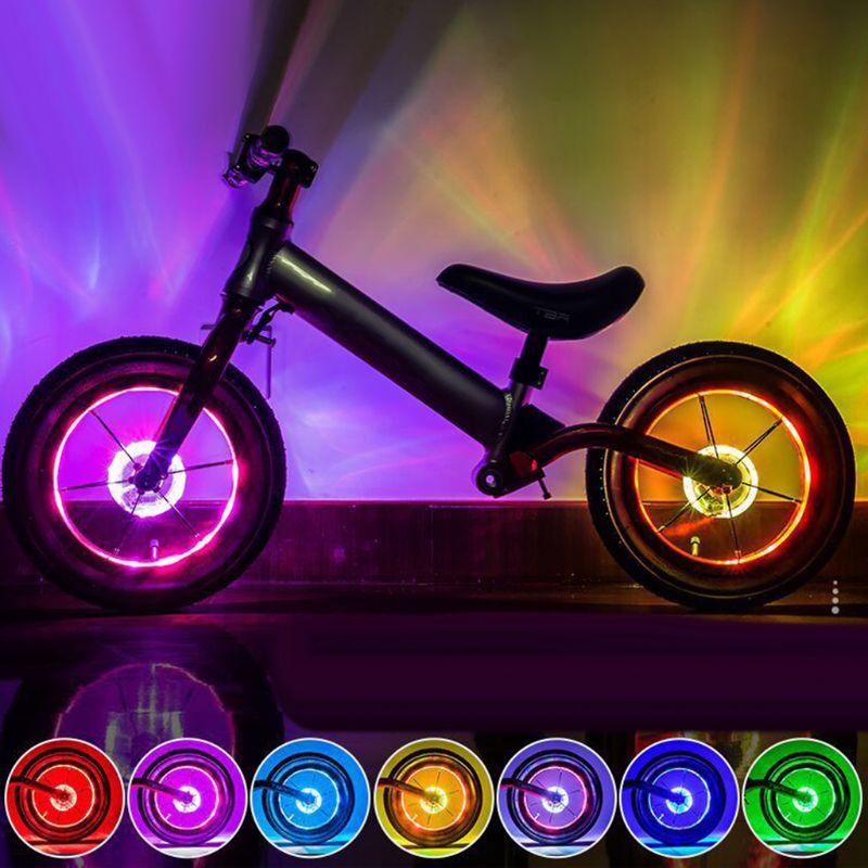 Đèn LED Gắn Căm Xe Đạp Sạc USB An Toàn