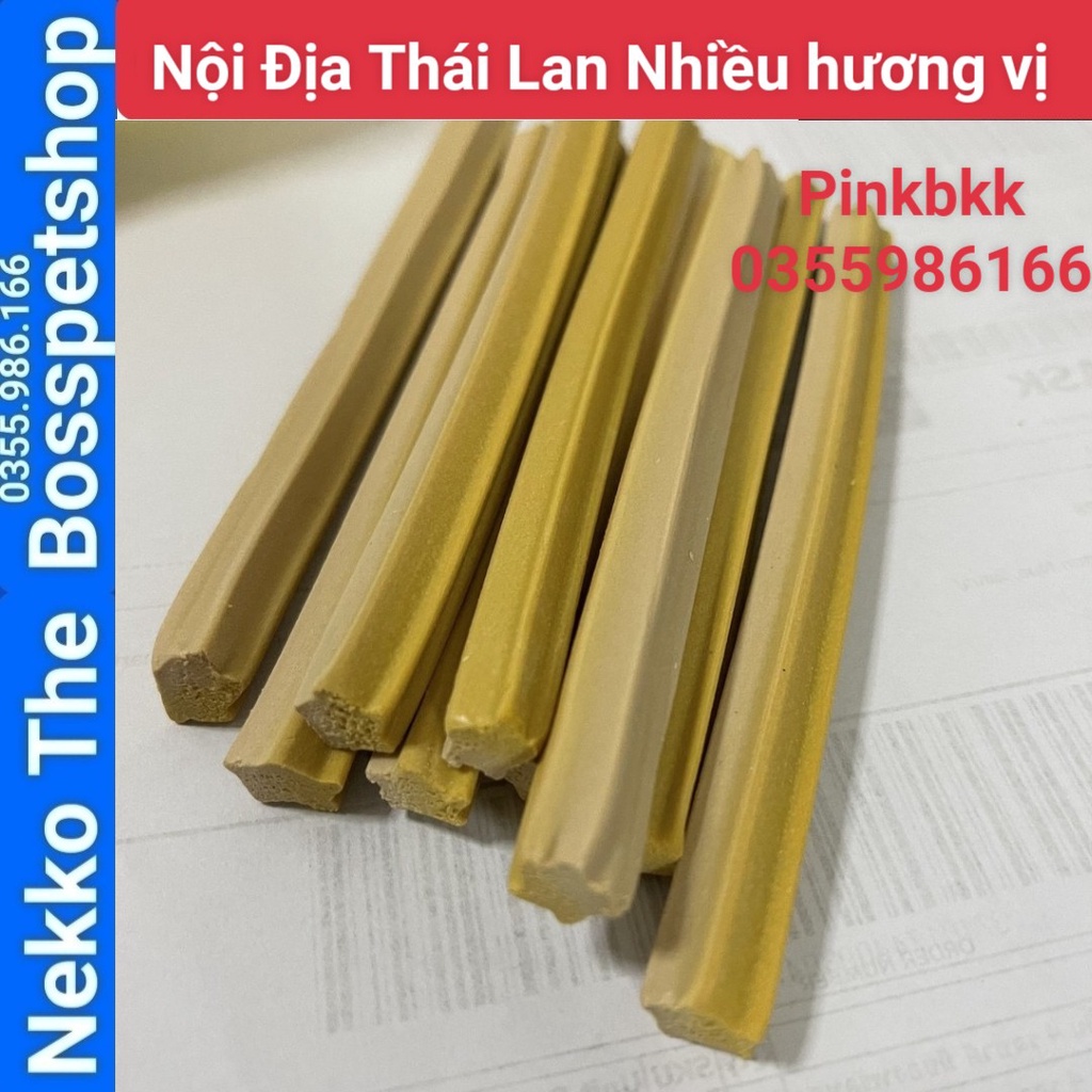 Gặm Sạch Răng Pet8 X Stick Tăng Canxi Bổ Sung Chất Xơ 450g  ⚡NỘI ĐỊA THÁI ⚡ Nhập Trực Tiếp Thái Lan Không Qua Trung Gian