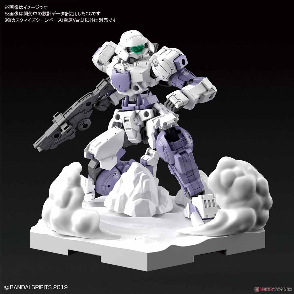 Mô Hình Lắp Ráp Customize Scene Base (Snowfield Ver.) (Display)