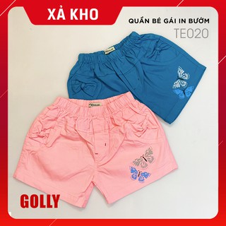 Quần đùi bé gái Kaki hàng xuất Khẩu