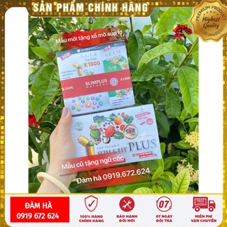 [MUA1TẶNG10 DETOX]GIẢM CÂN SLIM & FIT PLUS X1000 CHÍNH HÃNG