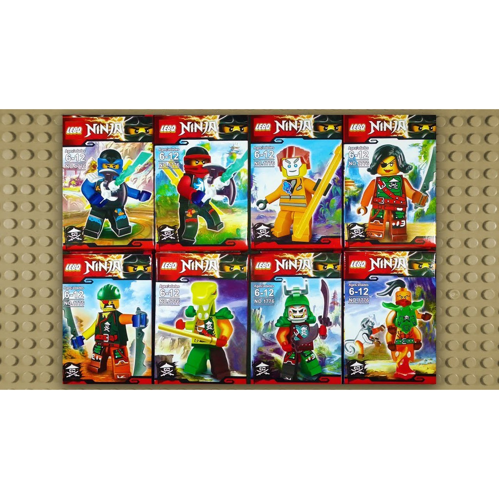 1 Hộp Lego NinJia lắp Ghép Màu Sắc Cho Bé Phát triển sáng tạo