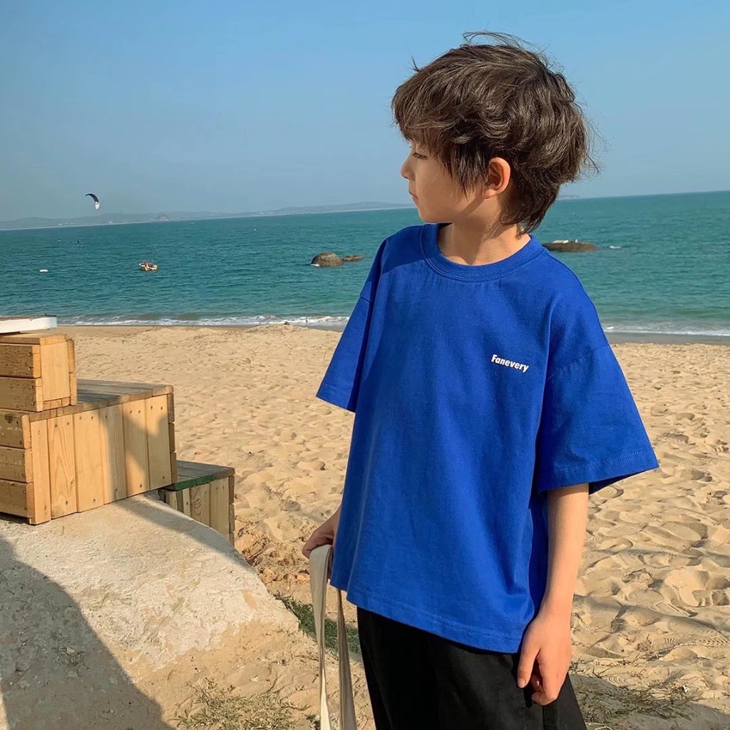 Áo thun tay ngắn BXPB mùa hè họa tiết đơn giản có 7 màu cho bạn lựa chọn