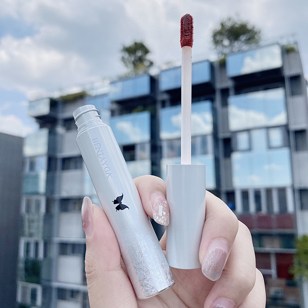 【sweet】woman fashion retro waterproof long-lasting Matt Velvet Lip Glaze Lip Mud Lipstick 3g