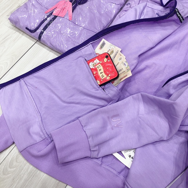 Áo khoác chống nắng có túi trong - TÍM CÀ | BigBuy360 - bigbuy360.vn