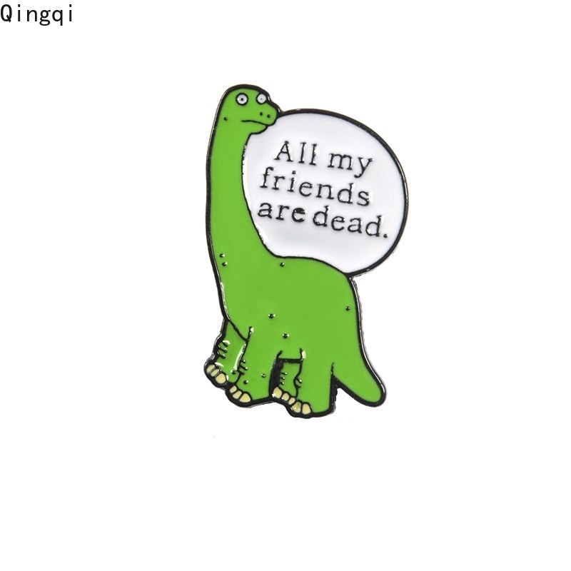 Pin cài áo Miss Zoe hình khủng long dễ thương