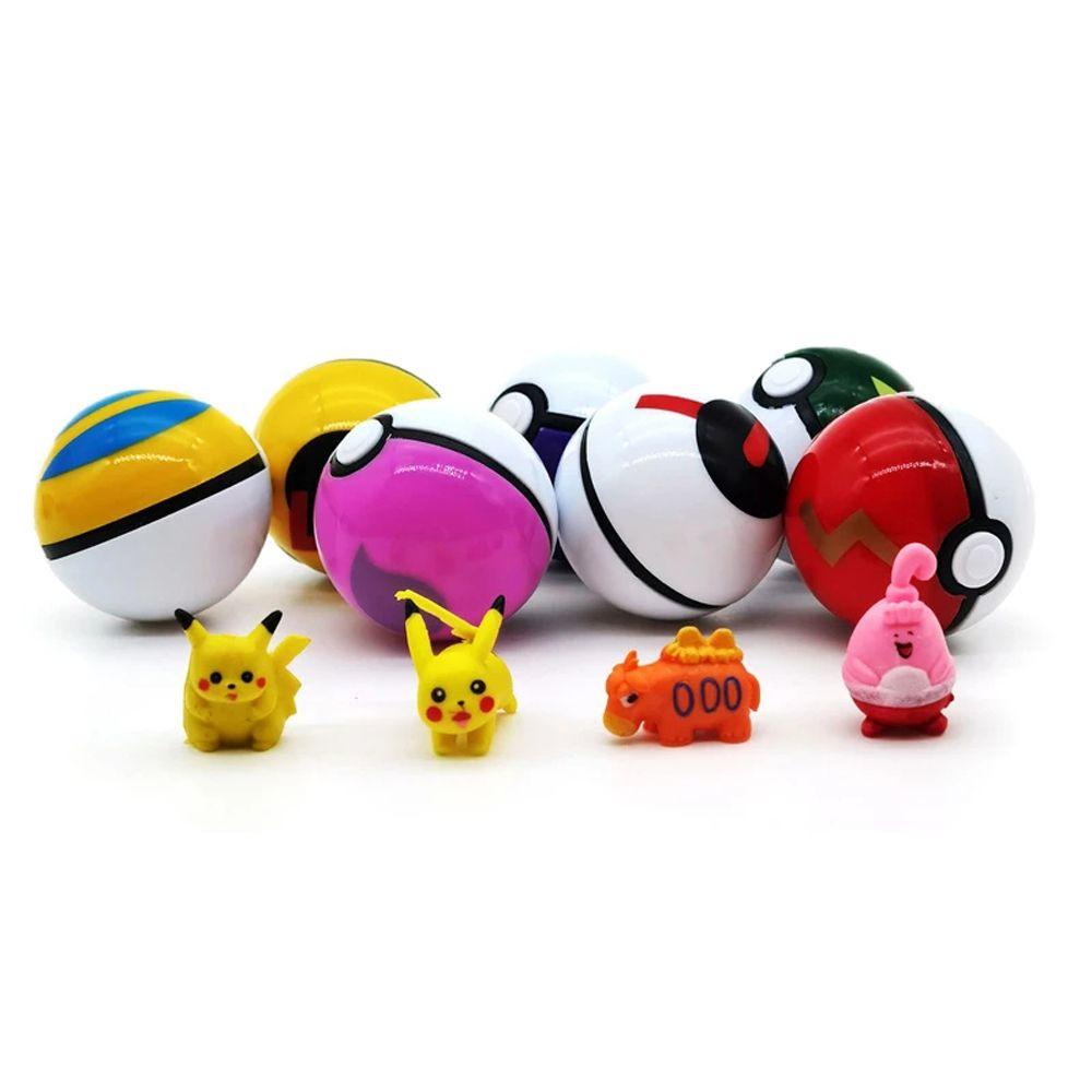 Bộ 12 Mô Hình Đồ Chơi Pokemon Go Chất Liệu PVC