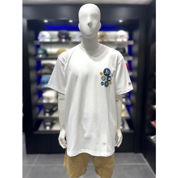 Áo phông New Era Pin Button OAK xuất Hàn chính hãng - 13338662/13338660