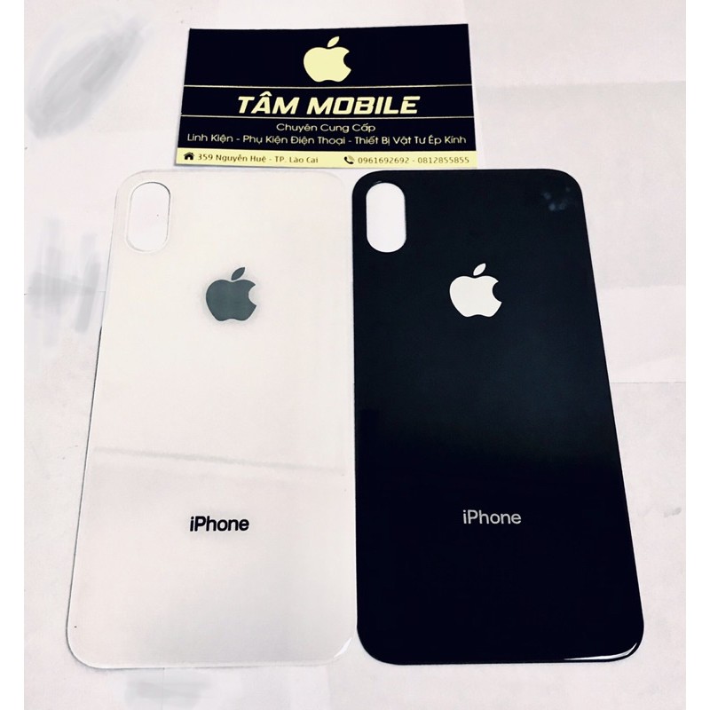 Nắp lưng Iphone X dùng trong kĩ thuật