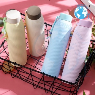 Bình nước thủy tinh giữ nhiệt 420ml vỏ bọc