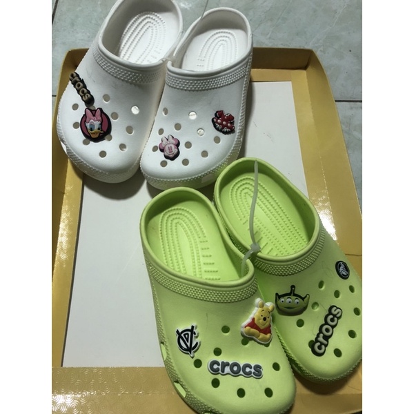 Dép sục crocs xuất dư xịn hàng lỗi nhẹ và chưa gắn quai