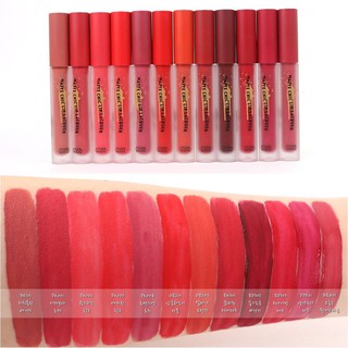Son Kem Lì Matte Chic Lip Lacquer Irene Red #RD303