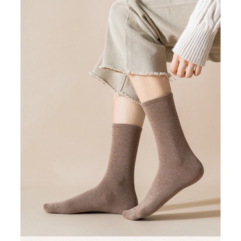 Tất Cao Cổ Ulzzang Nữ - Phong Cách Vintage Hàn Quốc