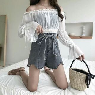 🌈ORDER🌈 Quần ulzzang cột nơ