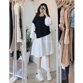 váy bdd mix gile