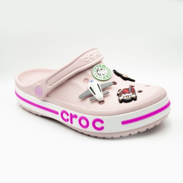 Dép cross baya sục bít đầu cho nam và nữ đủ size 36, 37, 38, 39, 40, 41, 42, 43, 44, full màu trắng hàng xuất khẩu