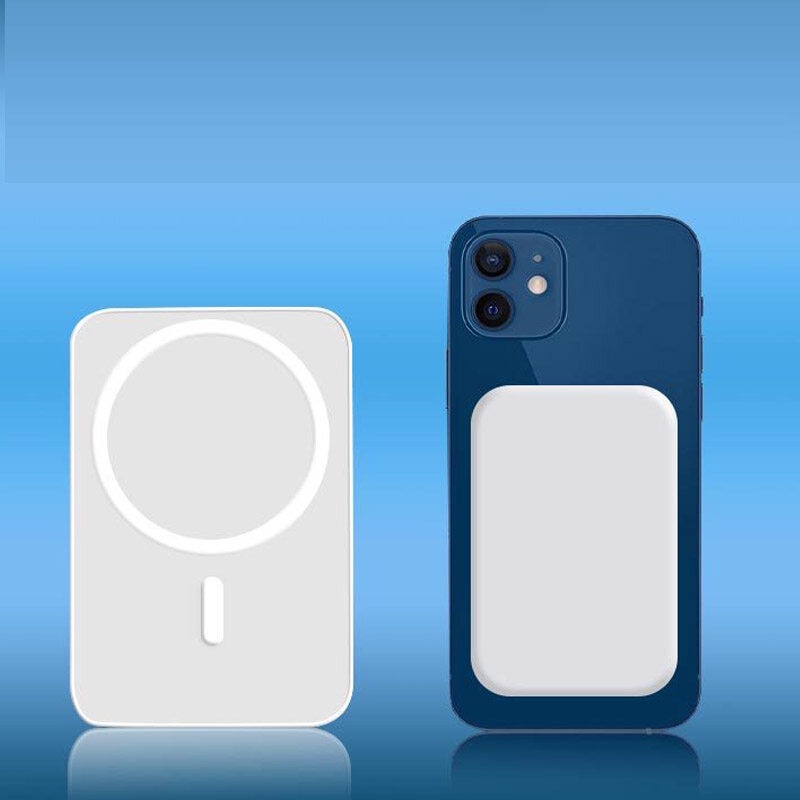 SẠC KHÔNG DÂY DỰ PHÒNG PIN 5000MAH SẠC SIÊU NHANH HỖ TRỢ TỪ IP8 HOT 2022.PT