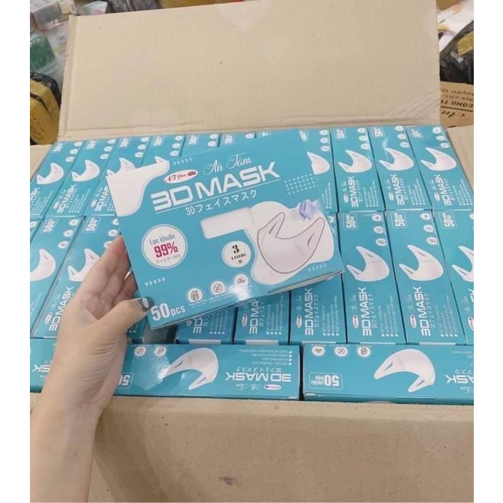 Khẩu Trang 3D MASK 1 hộp 50 cái