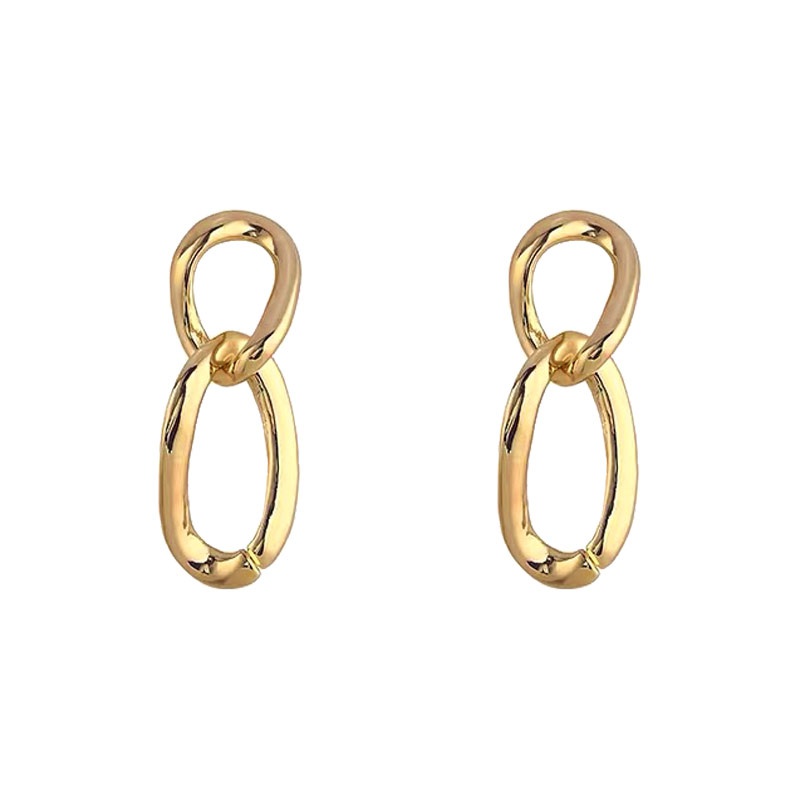 Khuyên tai mạ vàng đính ngọc trai giả nhiều kiểu tùy chọn hợp thời trang cho nữ