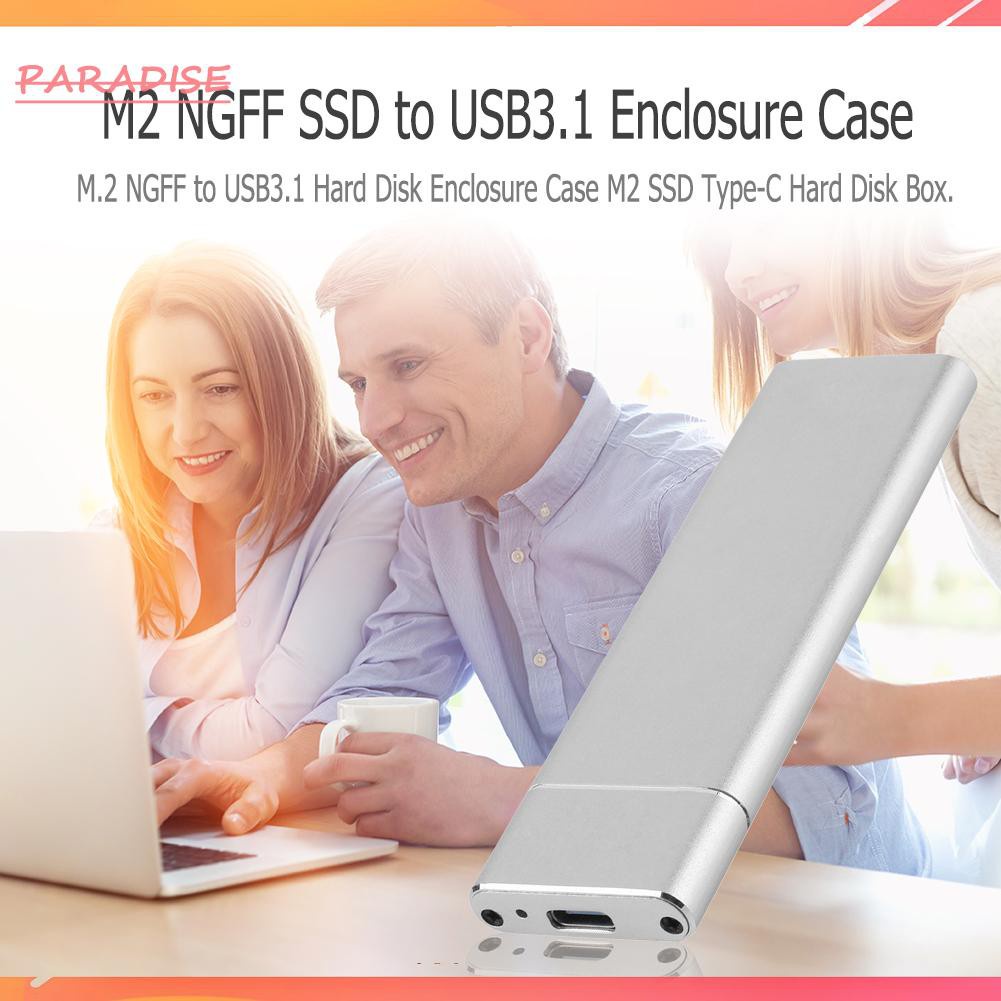 Hộp Chuyển Đổi Từ 1 M.2 Ngff Ssd 6gbps Sang Usb 3.1 Type-C | BigBuy360 - bigbuy360.vn