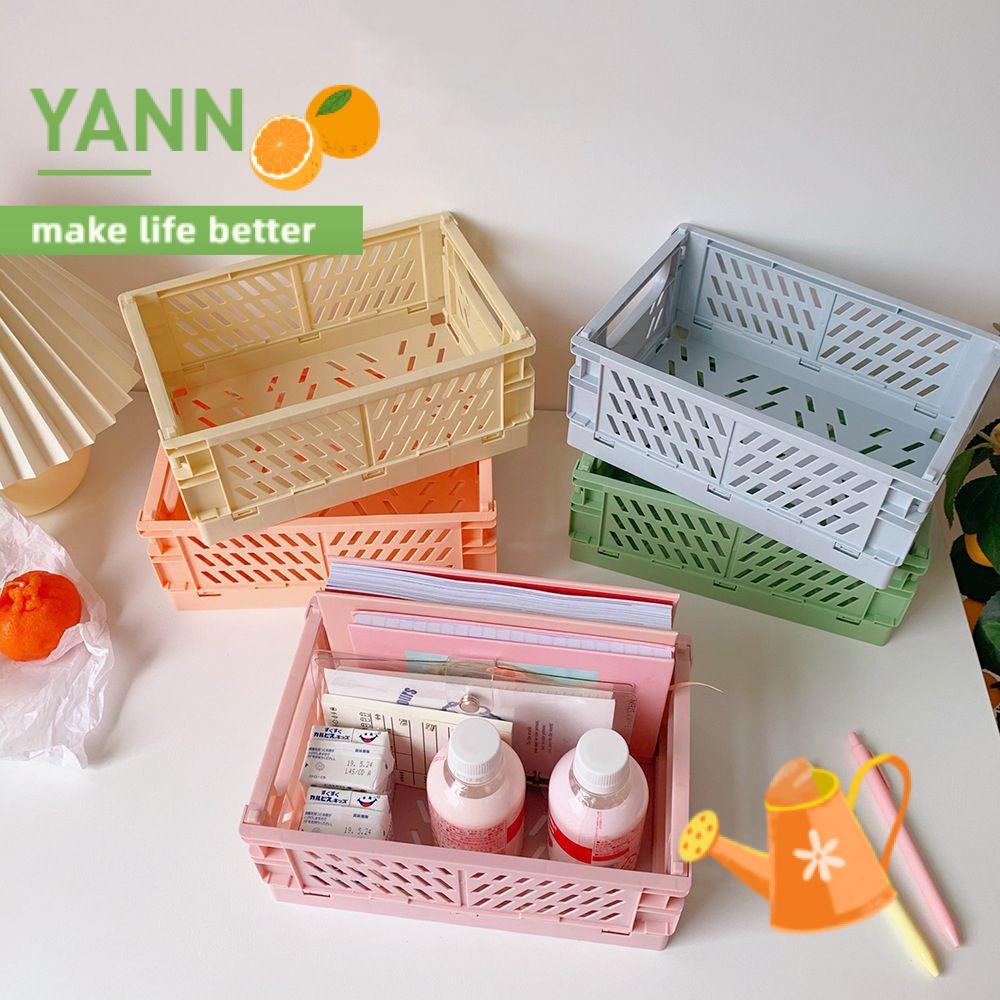 Hộp Đựng Đồ Mini Bằng Nhựa Nhiều Màu Sắc Có Thể Gấp Gọn Cho Nhà Bếp/Phòng Tắm