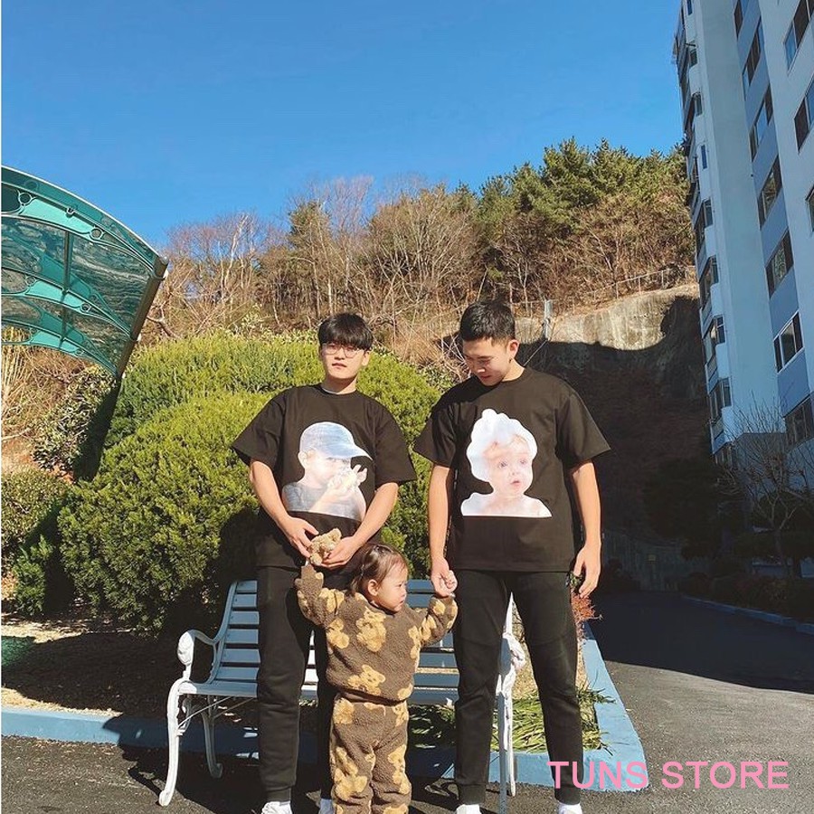 Áo Thun ADLV TEE baby Face Áo Phông In Hình Em Bé xà phòng Hàng Replica