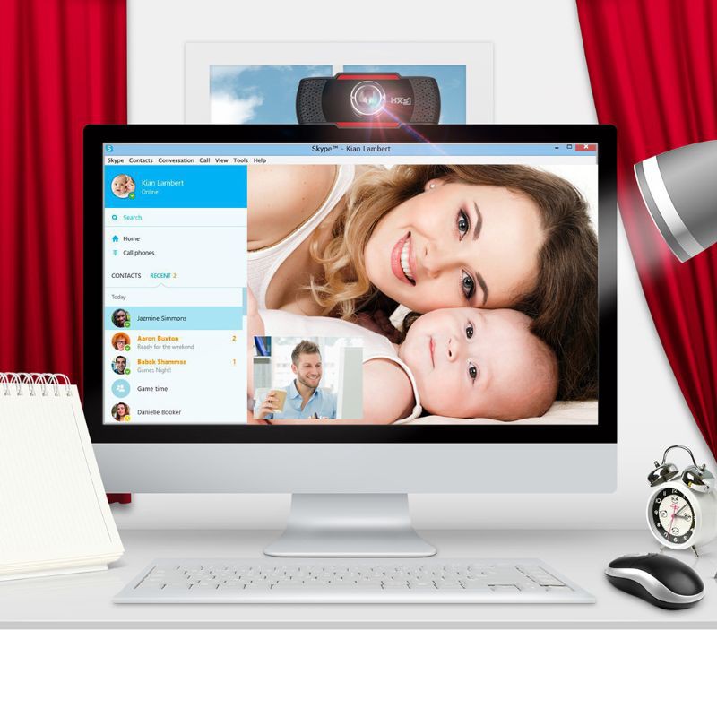 Webcam Psy 720p Cho Máy Tính Có Thể Xoay Được | BigBuy360 - bigbuy360.vn