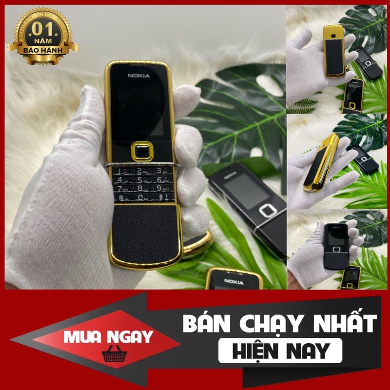[Mã 2611DIENTU500K hoàn 7% đơn 300K] Điện Thoại Nokia 8800 Trung Quốc 2 Mầu Đẳng Cấp