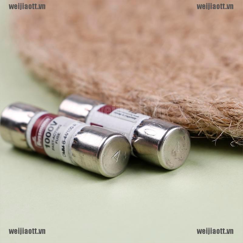 Set 2 Đầu Cầu Chì Đa Năng Dmm-B44/100-R Dmm-34/100R 10x35mm 440ma 1000v