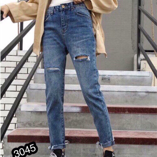 ⚡️Quần Baggy Bò Rách 3045