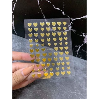 Sticker tim vàng hót hít ♥️