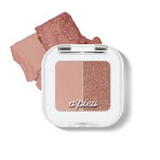 Phấn Mắt 2 Màu A'Pieu Mineral Mono Shadow (Dual)