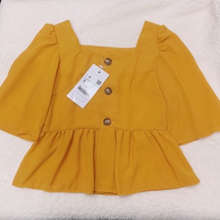 Áo voan peplum