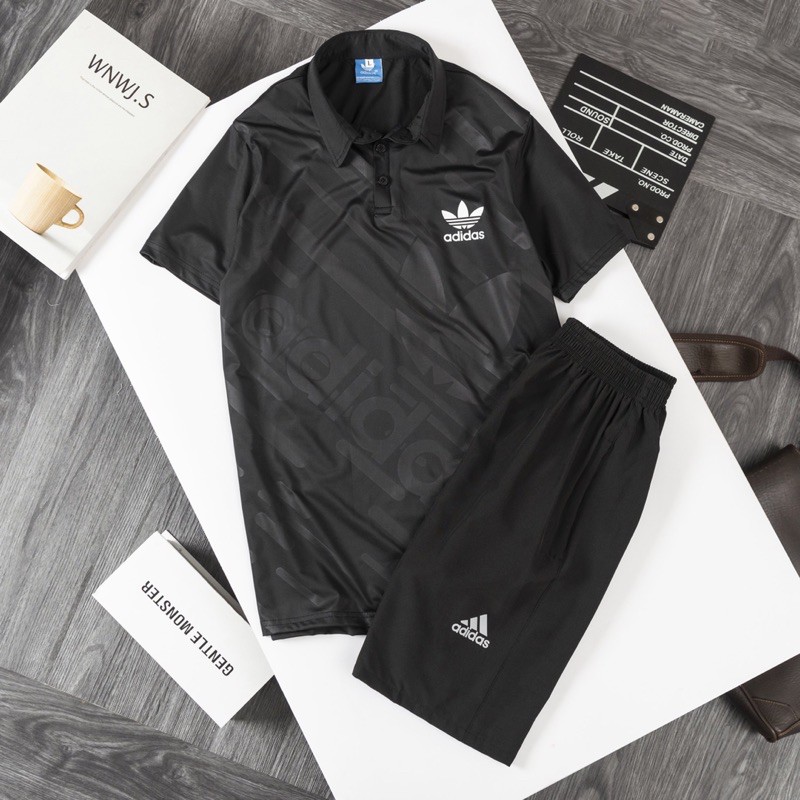 BỘ THỂ THAO NAM CỔ ĐUC VÂN CHÌM | BigBuy360 - bigbuy360.vn