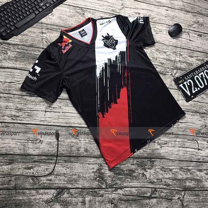 Áo game thi đấu Esports thun ngắn tay nam - Team G2 PRO 2020 màu đen, dáng suông | BigBuy360 - bigbuy360.vn