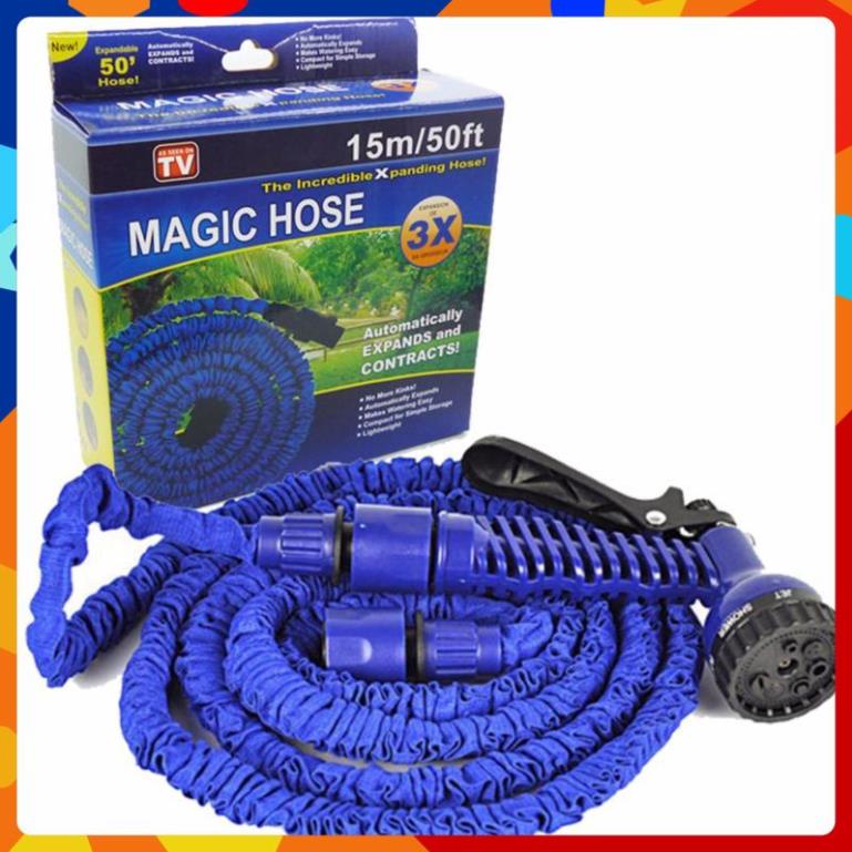 Vòi nước xịt Magic Hose giãn nở lên tới 15m,vòi xịt giãn nở thông minh tiện dụng
