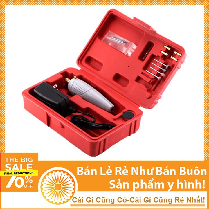 Anasa Bộ Máy Khoan, Mài Mini Đa Năng Cầm Tay - Khoan Hộp Đỏ Chất Lượng Cao Anasa