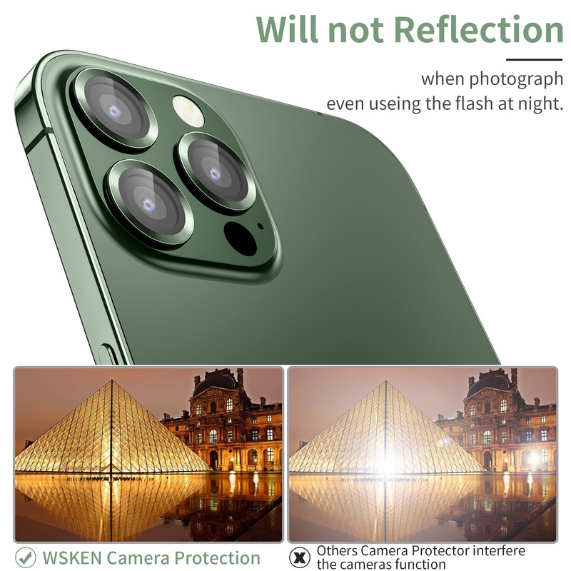 Kính Cường Lực Bảo Vệ Camera Cho iPhone 13 Pro Max/13 Pro