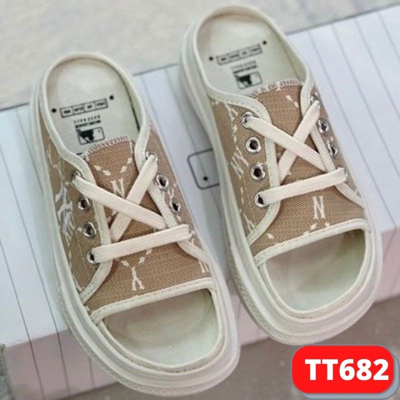Giày Nữ - Giày Sục Đạp Gót Hở Mũi Cao Cấp Thời Trang Nữ Phong Cách Hàn Quốc